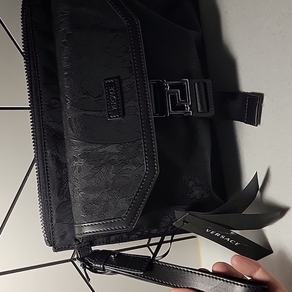 NEW VERSACE CLUTCH nylon barrocco full set - Picture 13 of 14